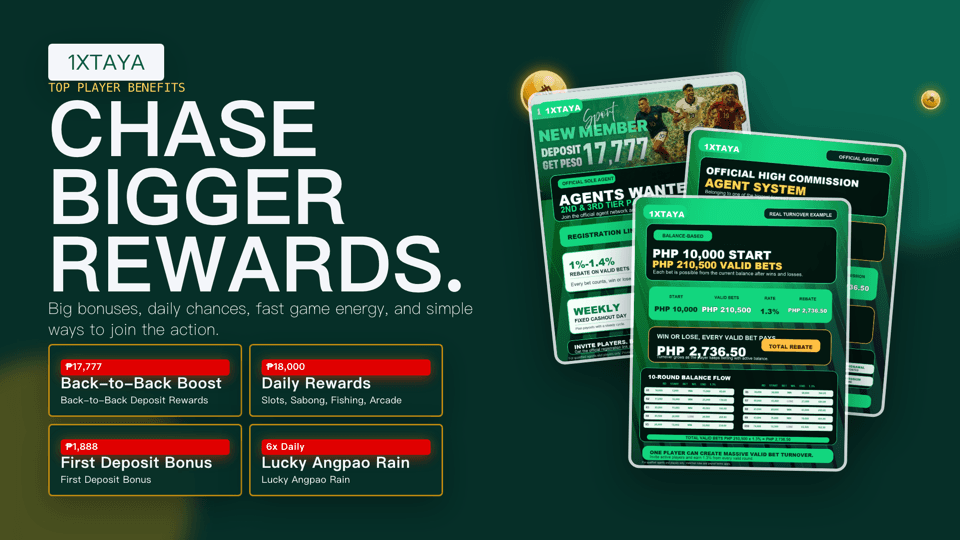 1XTAYA bigger rewards promo overview